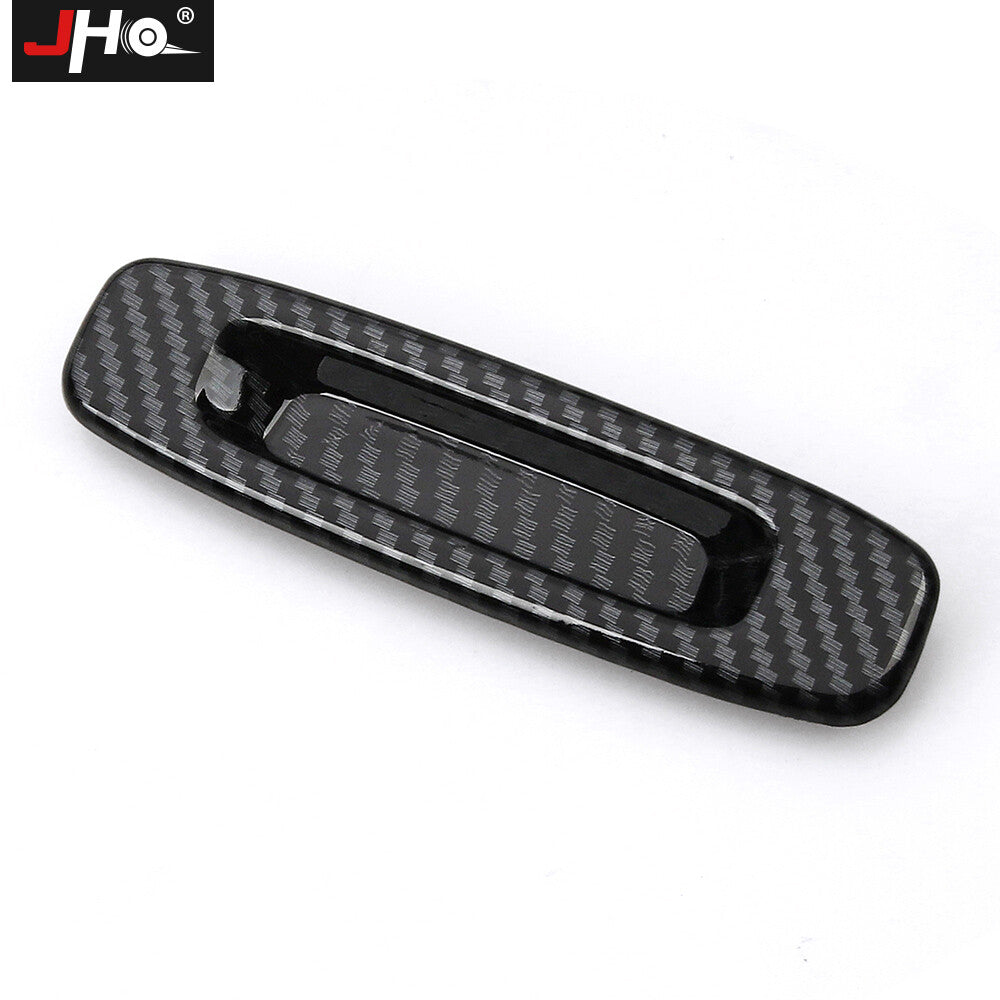 Carbon Fiber Black Sunroof Handle Cover Interior Trim for Toyota Tundra 14-2021