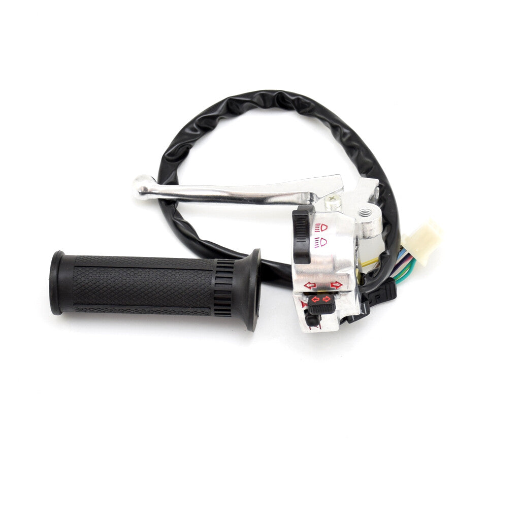 Motorcycle Throttle Grip Assembly Brake Lever Handlebar Grip Switch Z50J Z50R