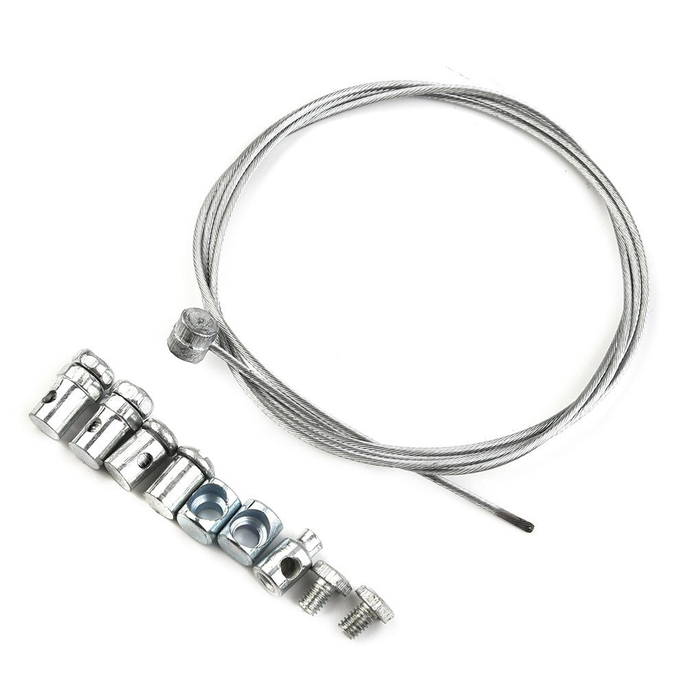 1 Set Metal Motorcycle Throttle Clutch Brake Cable Repair Kit Replacement New
