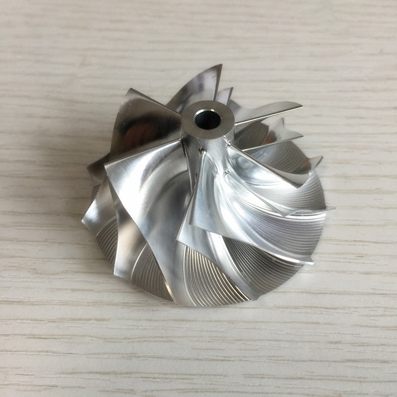 RHF5 43.40/56.00 mm 6+6 Blade Performance Turbine Blank Compressor Wheel for SUBARU