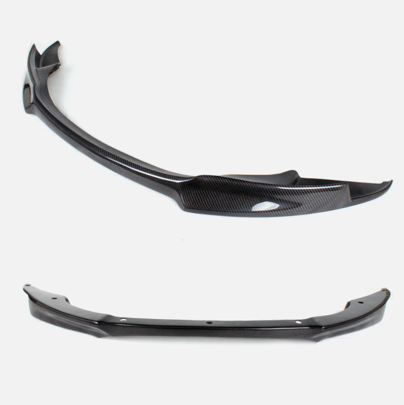V Style Front Bumper Lip Real Carbon Fiber For 2008-2014 for BMW E92 M3 3 Series