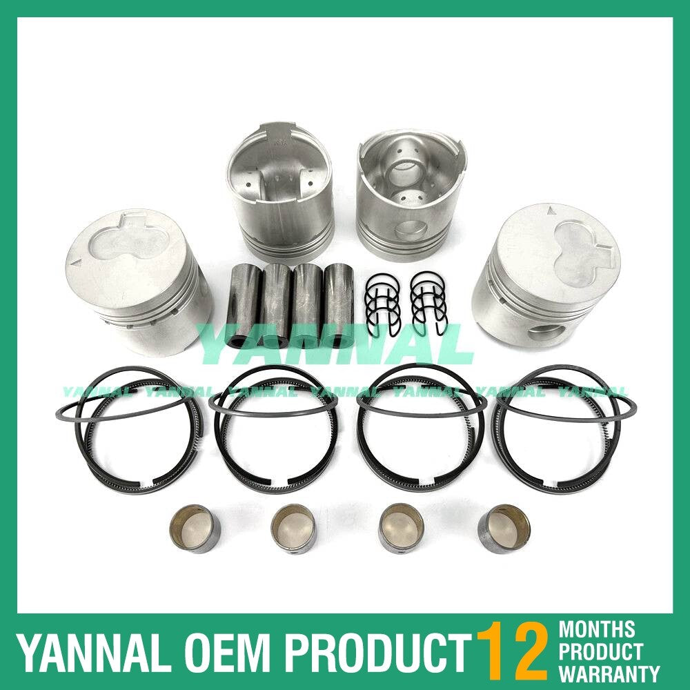 for Mitsubishi K4E-IDI engine parts with piston rings