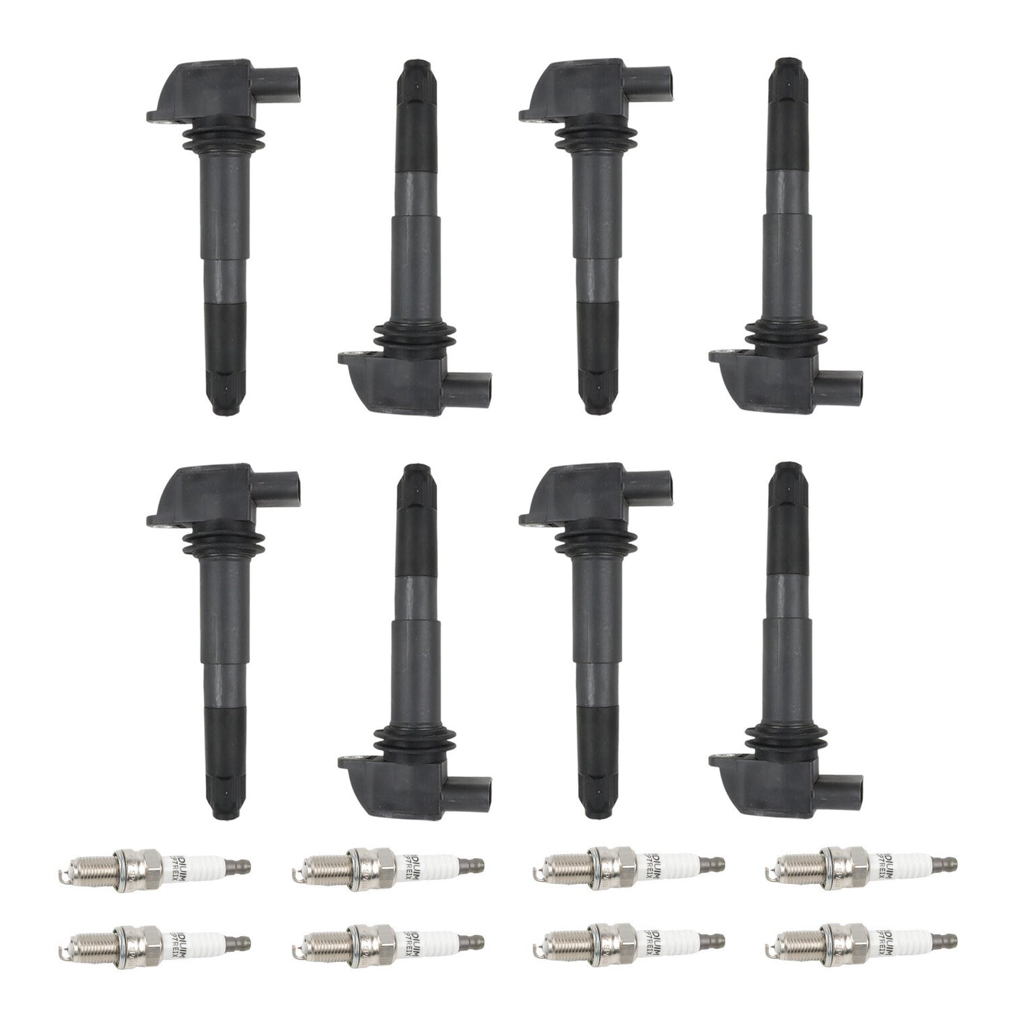 8X Ignition Coils UF563 8X Iridium Spark Plugs For 03-06 for Porsche for Cayenne 4.5L