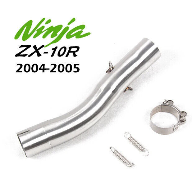 Halloween Gifts Exhaust Muffler Motorcycle Escape Link for Kawasaki ZX10R 2004-2005