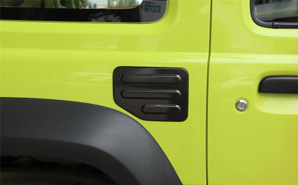 Carbon Fiber ABS Door Fuel Tank Gas Lid Filler Cover for Suzuki for Jimny 2019-2022