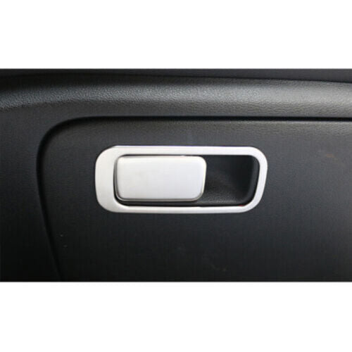 for Kia Forte 2019-2021 Matte Silver Interior for Co -pilot Storage Box Handle Covers