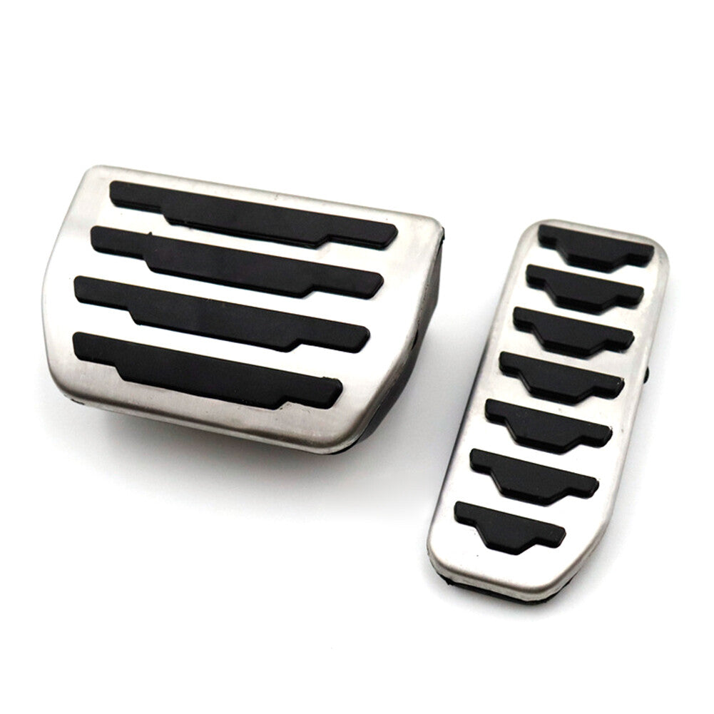 2¡Á Car Foot Gas Brake Pedals Cover Kit Fit for Jaguar for Land Rover for Range Rover Motor