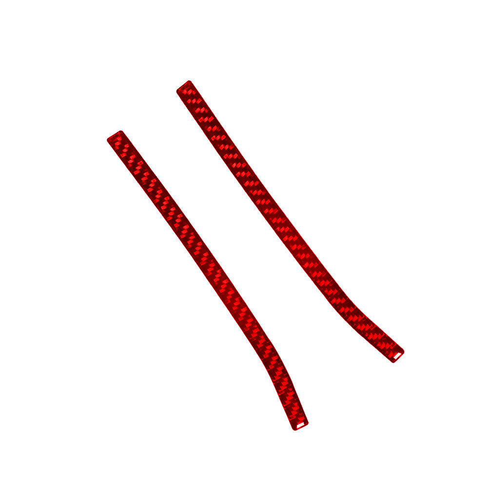 Red Carbon Fiber Dash Air Vent Strip Cover Trim For Land for Range Rover Sport 14-17