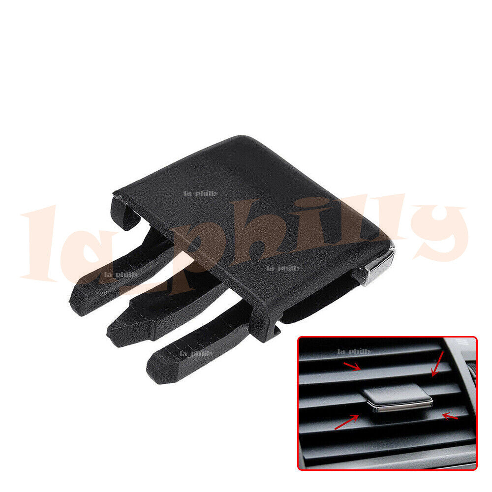 2x Auto Air Conditioning Vent Black Louvre Blade Slice Clip Fits for Toyota for Corolla