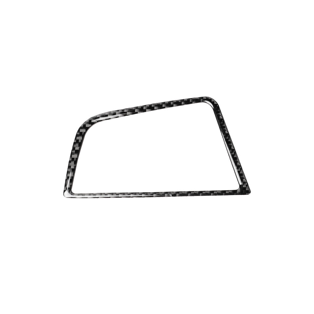 2x carbon fiber side air outlet trim for BMW 5 Series F10 2011-2017