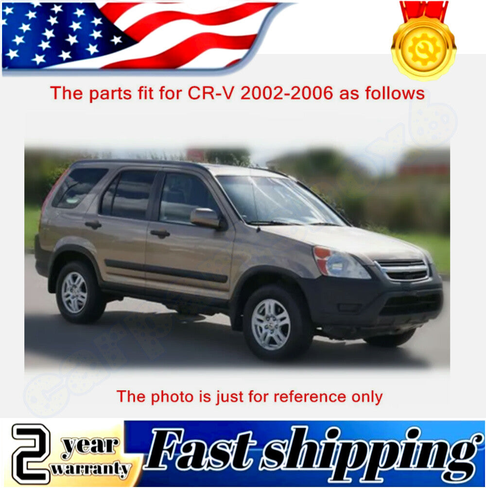 2-Piece Front L R Opening Weatherstrip Sealing for Honda CR-V 2002-2006