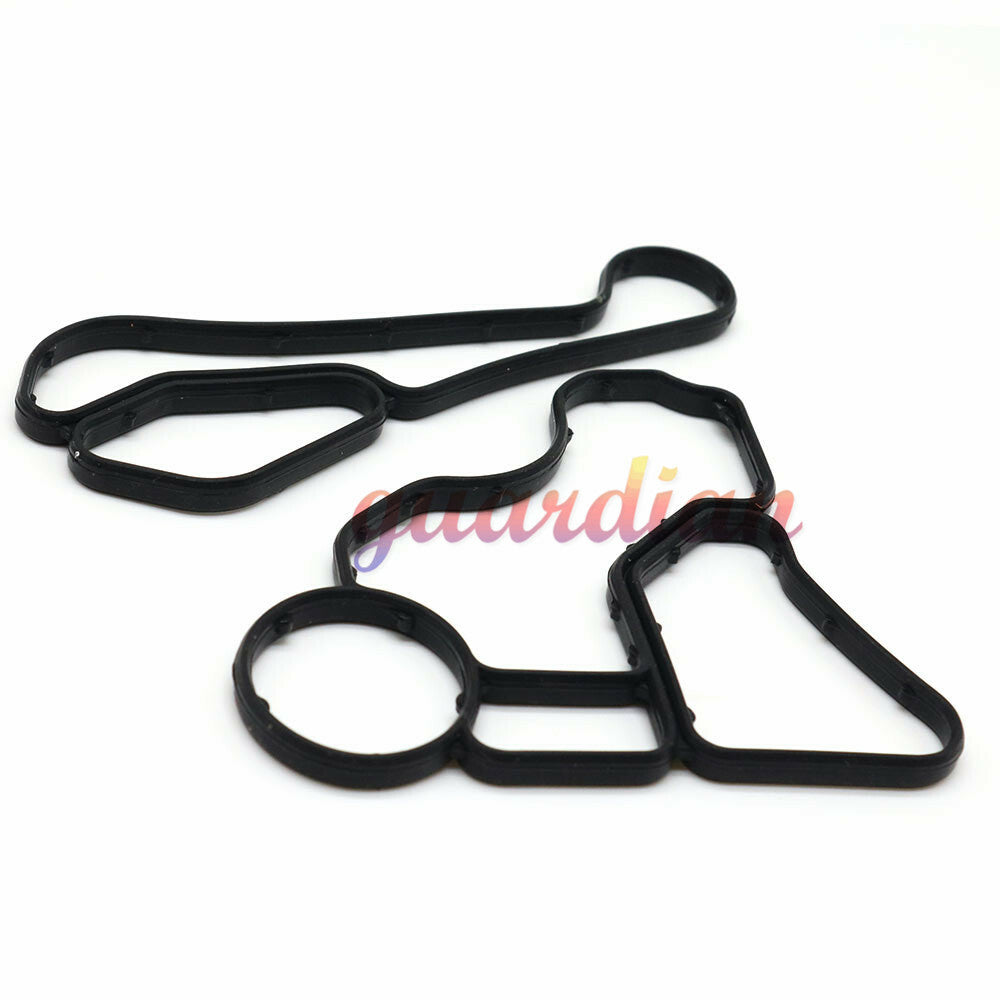 Oil Filter Housing Gasket Cooler Seal Set 11428637820 11428637821 for BMW