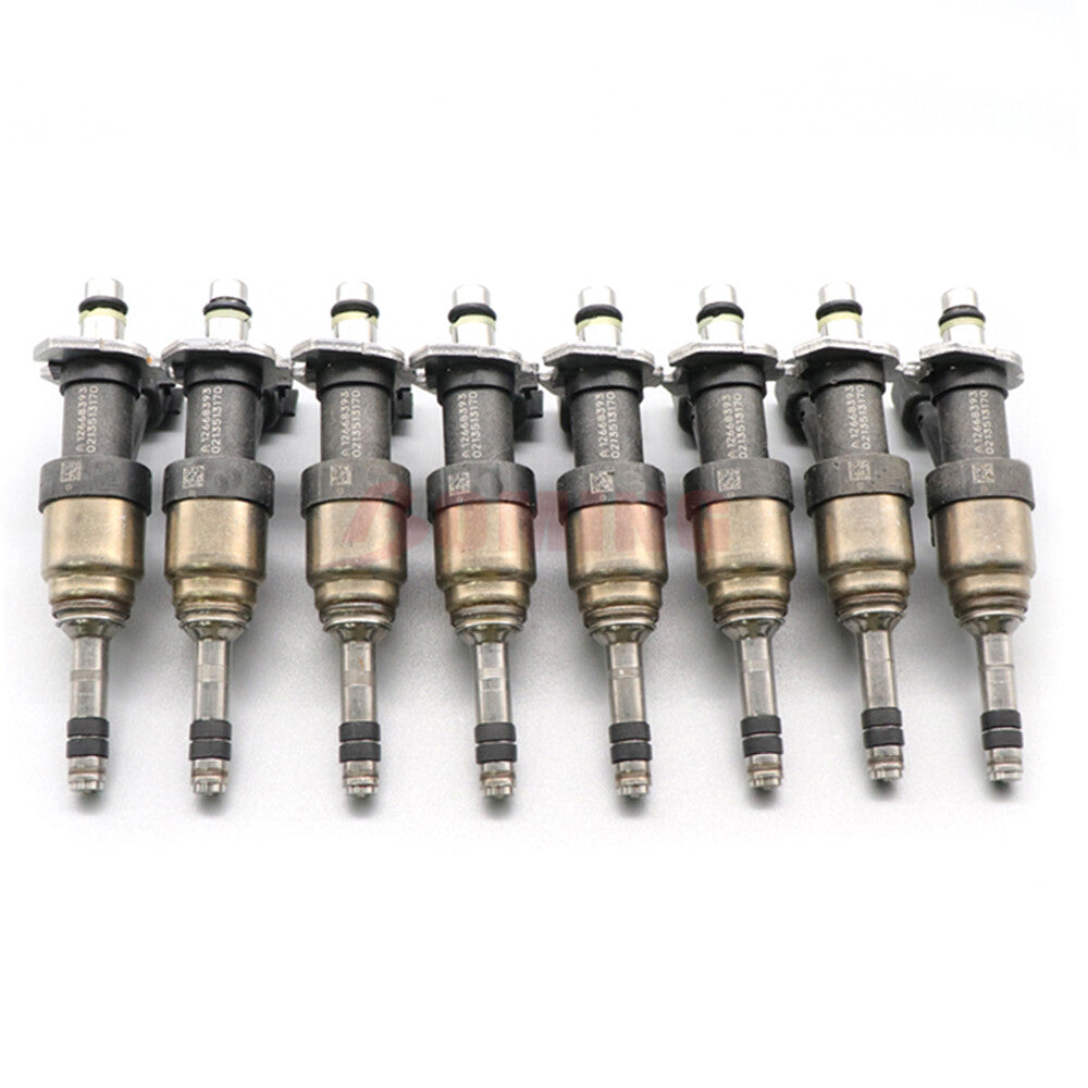 8PCS Fuel Injectors GDI 12668393 For 2014-2018 for Chevy for GMC for Yukon GM Trucks 6.2L V8