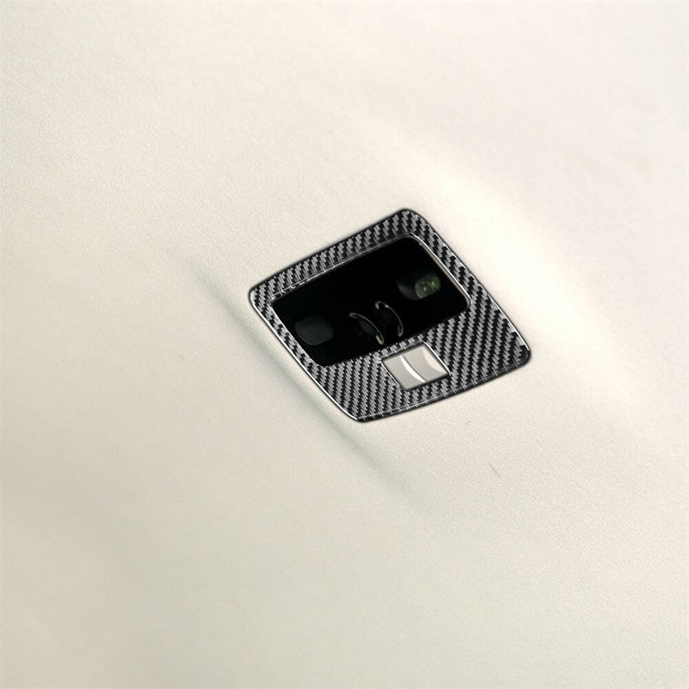 Carbon Fiber Interior Rear Reading Light Lamp Panel Cover For Luxus GS 2006-2011