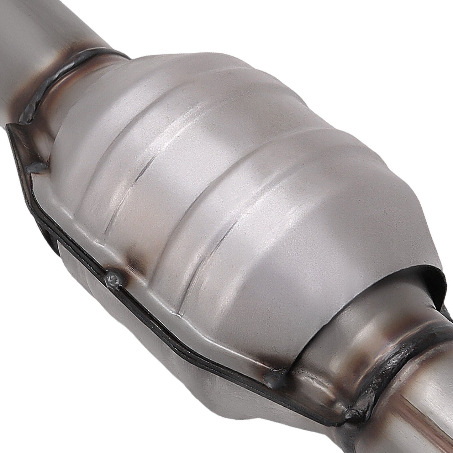 EPA Approved 2.25 Inlet/Outlet Universal Catalytic Converter O2 Sensor Port