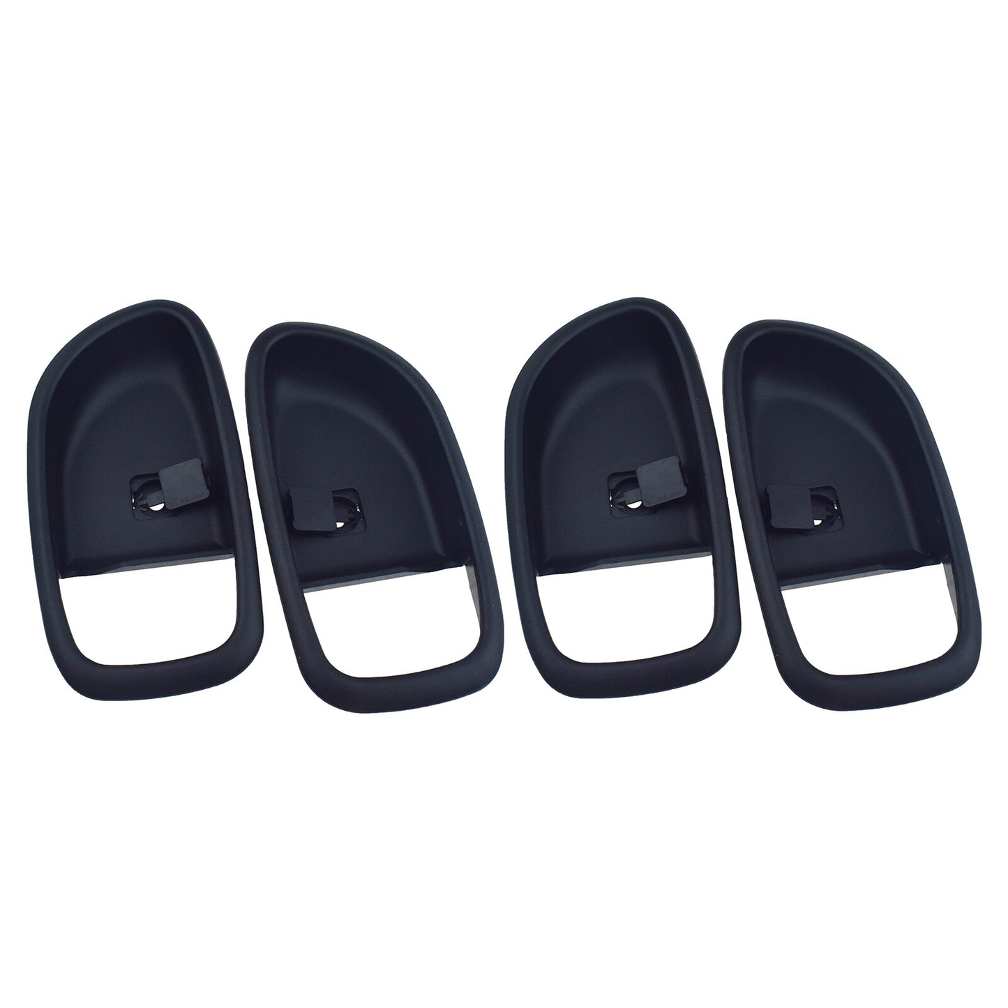 4Pcs Interior Door Handle Bezel Left + Right Side For 2007-2010 for Hyundai for Elantra