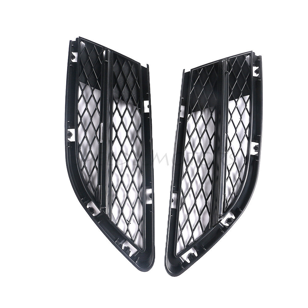 Pair Front Left Right Bumper Lower Grill Trim Insert for BMW E90 E91 2009-2012