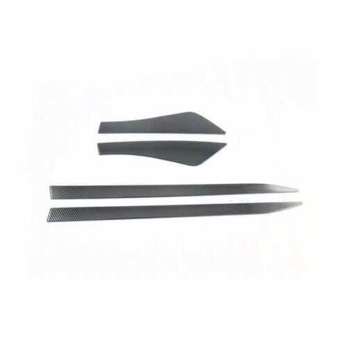4Pc Carbon Fiber ABS Side Door Body Moulding Cover Trim for Nissan Rogue 2021-23
