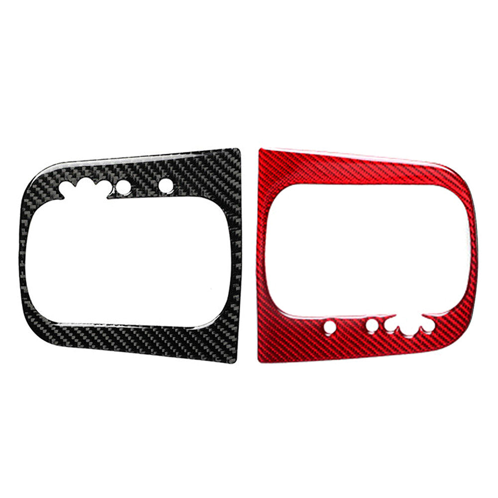 Fit for Volkswagen for VW for Golf 6 MK6 08-12 Carbon Fiber Gear Shift Panel Cover Trim