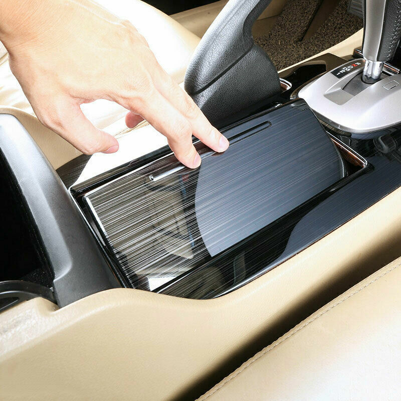 Inner Gear Shift Panel Decor Cover Trim for Honda Accord 08-2013 Black Titanium