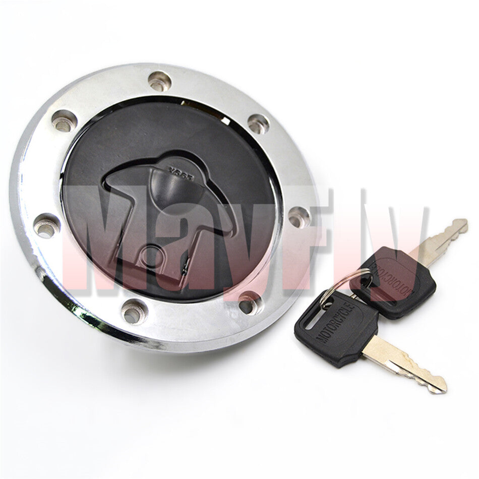 Fuel Gas Tank Cap Cover Key Fit for Kawasaki ZX6R ZX7R ZX9R ZZR600 1989-2004