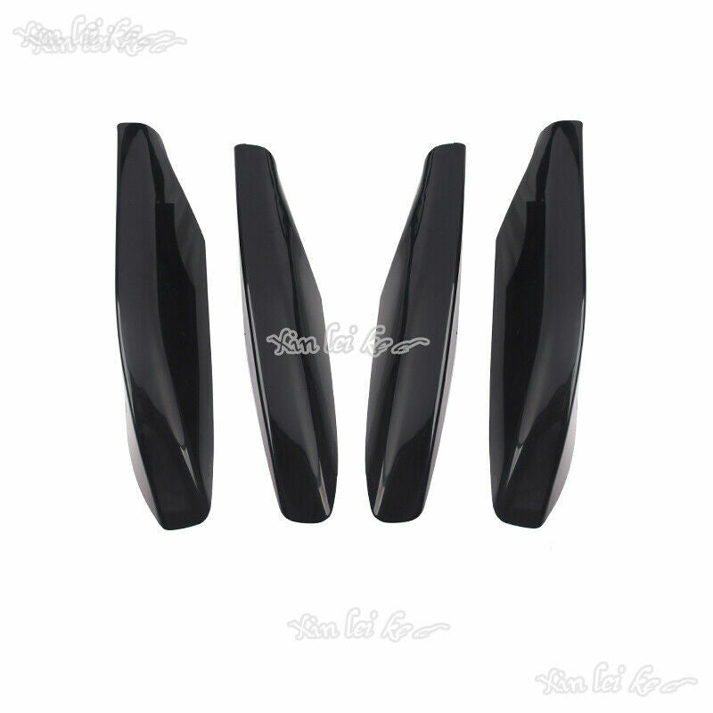 Glossy Black Roof Luggage Rack End Cap Cover for Toyota Prado FJ/LC120 2003-2009