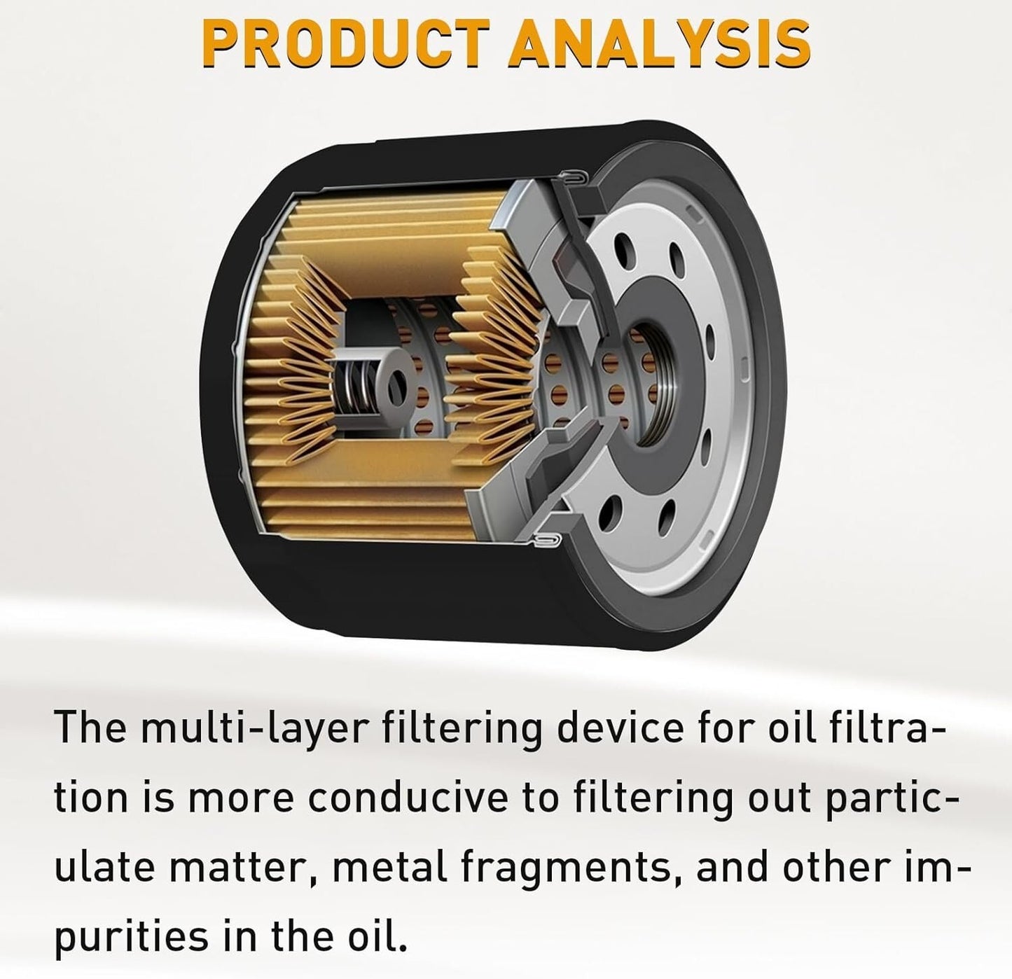 5DM-13440-00-00 1541ALBA2E00 Oil Filter Replacement for Yamaha 660R YFM66