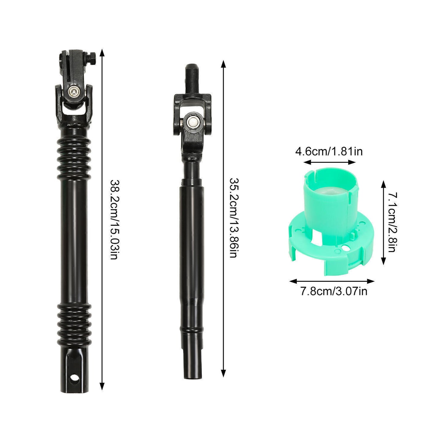 Upper Lower Steering Shaft Kit for CHEVY SILVERADO for GMC 1500 2500 3500