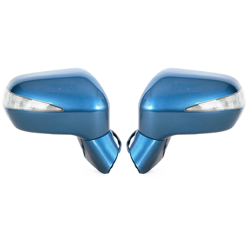 Right Blue Rearview Mirror Assy LED 5-PINS for HONDA for CIVIC FA1 FD1 FD2 2006-2011