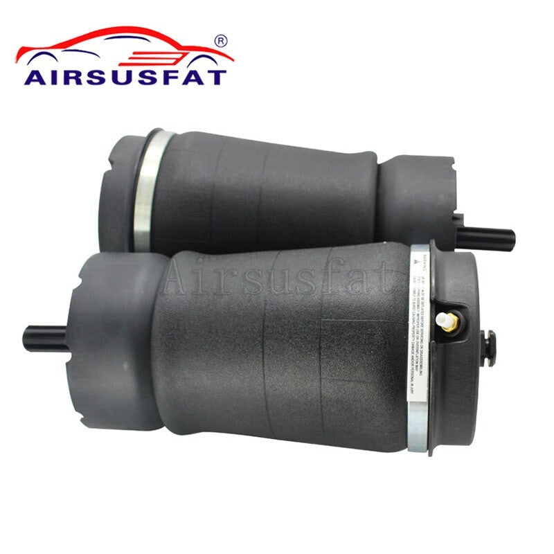 A pair of rear air suspension bags are suitable for Range Rover L322 2002-12 RKB500082 RKB500080