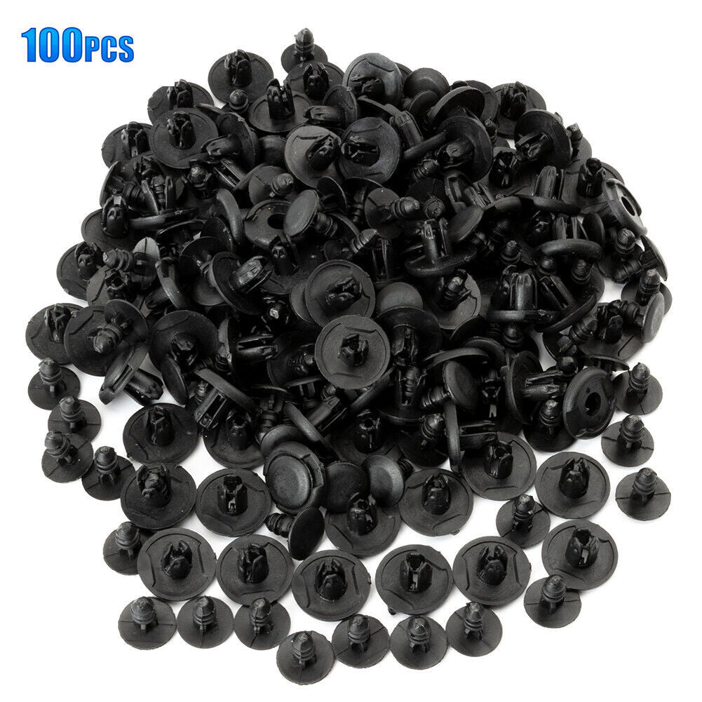 Set of 100 Fender Liner Clips Push Retainer for Honda for Civic Accord CL for Acura 8mm