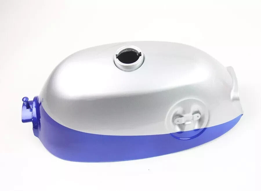 Blue/Silver Gas Fuel Tank Kit for Honda for Mini Trail Z50 Z50A K0 K1 1968-1970
