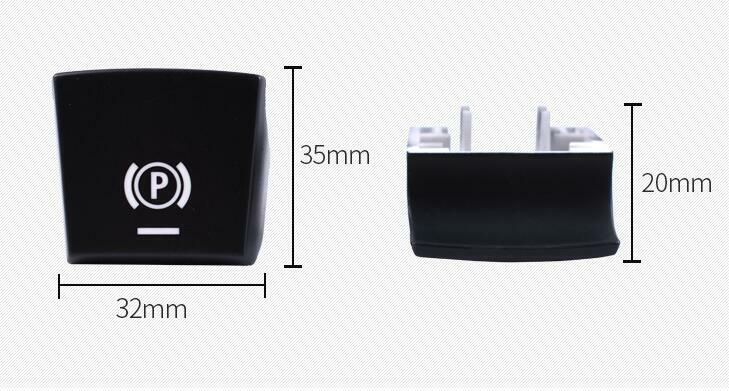 Parking Brake P Button Switch Cover for BMW 5 6 X3 X4 F10 F11 F06 F12 F25 New