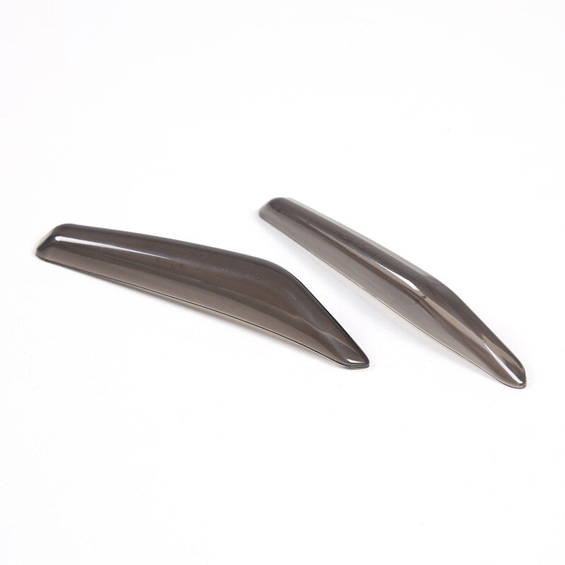Soft carbon fiber interior door slat trim cover for Corvette C8 2020-2023