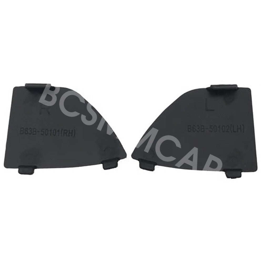 Front Lower Bumper Tow Hook Eye Cover Grille Caps Fit for Mazda 3 2017-2018