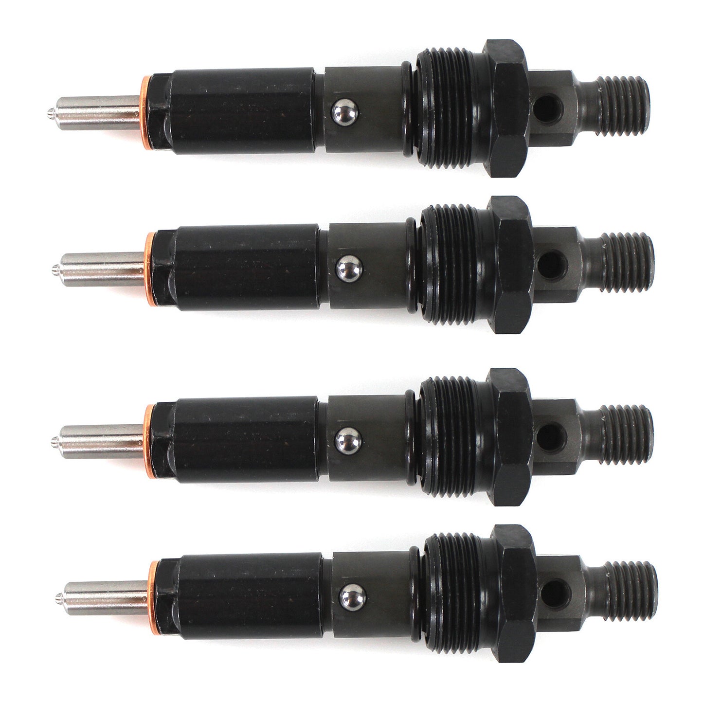4 Fuel Injectors For Case-IH Skid Steer 1840 1845C Backhoe 580 Super J919331