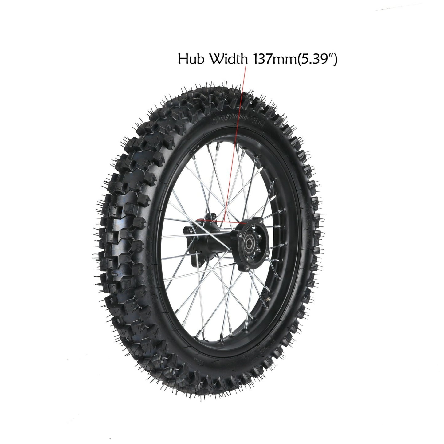 1.85x16 rear wheel, 90/100-16 tire, rim grooves, suitable for Honda Apollo 150cc 250cc off-road bicycles.