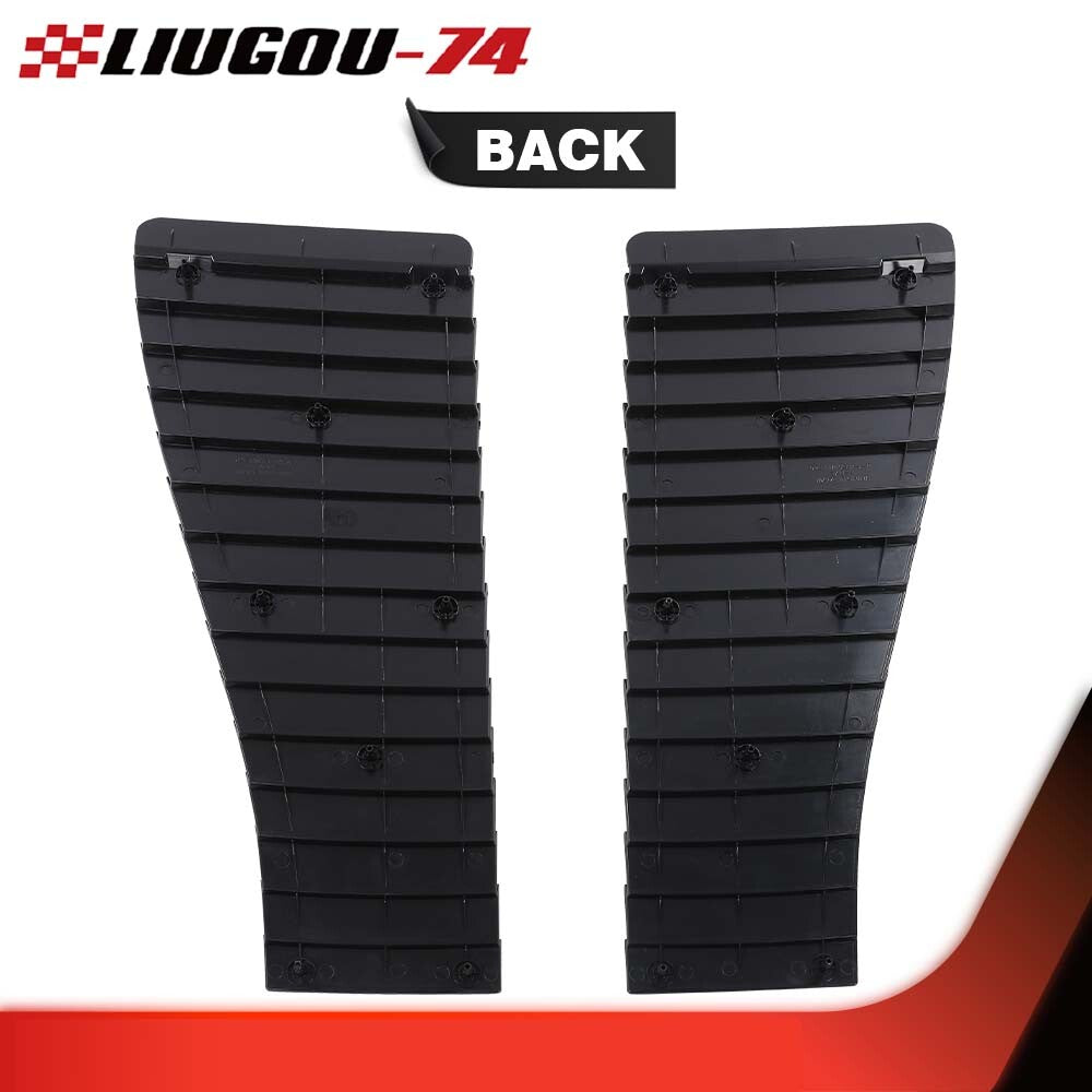 One pair of new replicas of 1985-1990 CAMARO Z28/IROC-Z IROC HOOD LOUVERS.