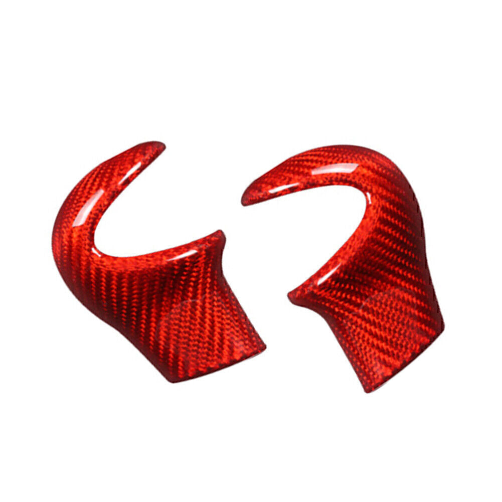Schaltknauf Innenverkleidung Carbon Fiber Rot f¨¹r for Mini Cooper R55 R56 R60