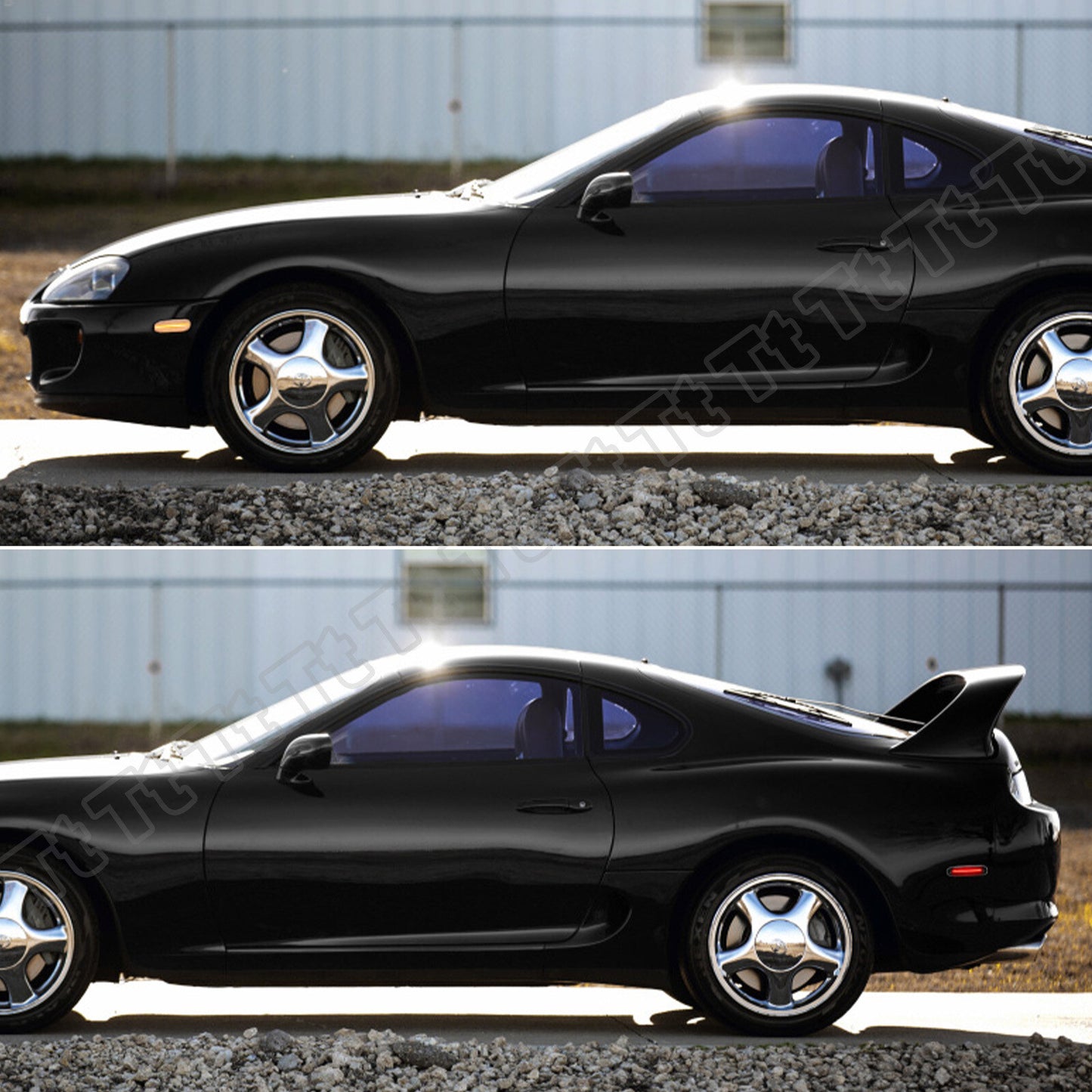 Transparent lens for 93-98 for Toyota Supra Mk.4 LED front and rear bumper side marker lights