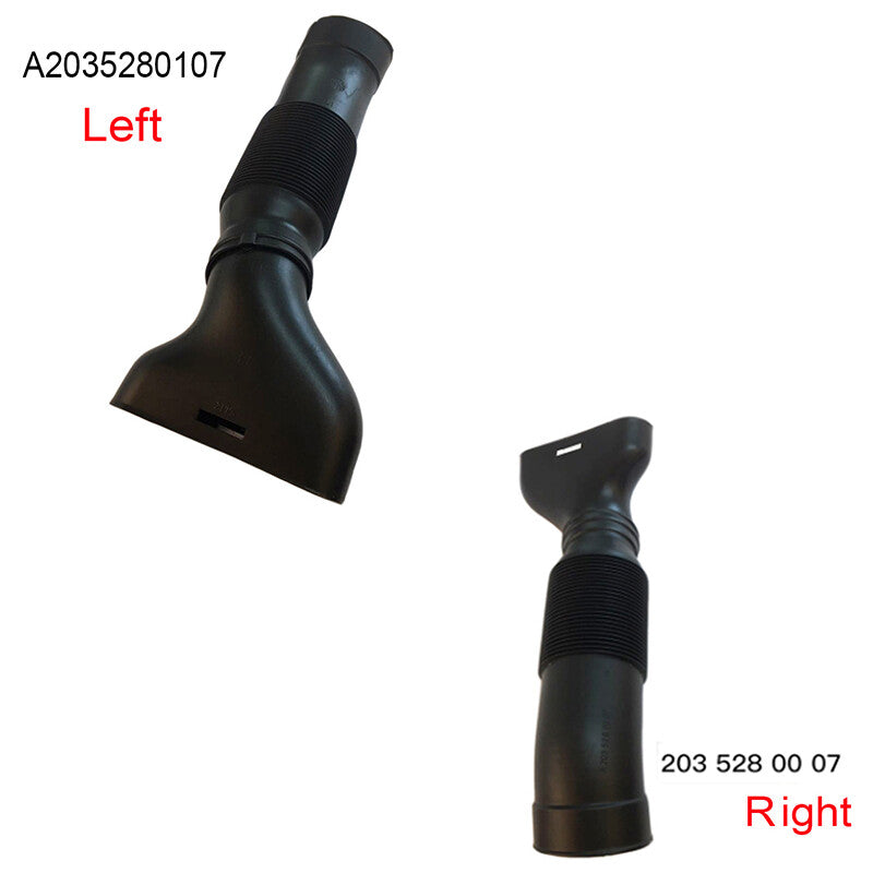 1Pair Air Intake Hose Pipe for Mercedes-Benz C240 C320 C 240 4MATIC 2001-2005