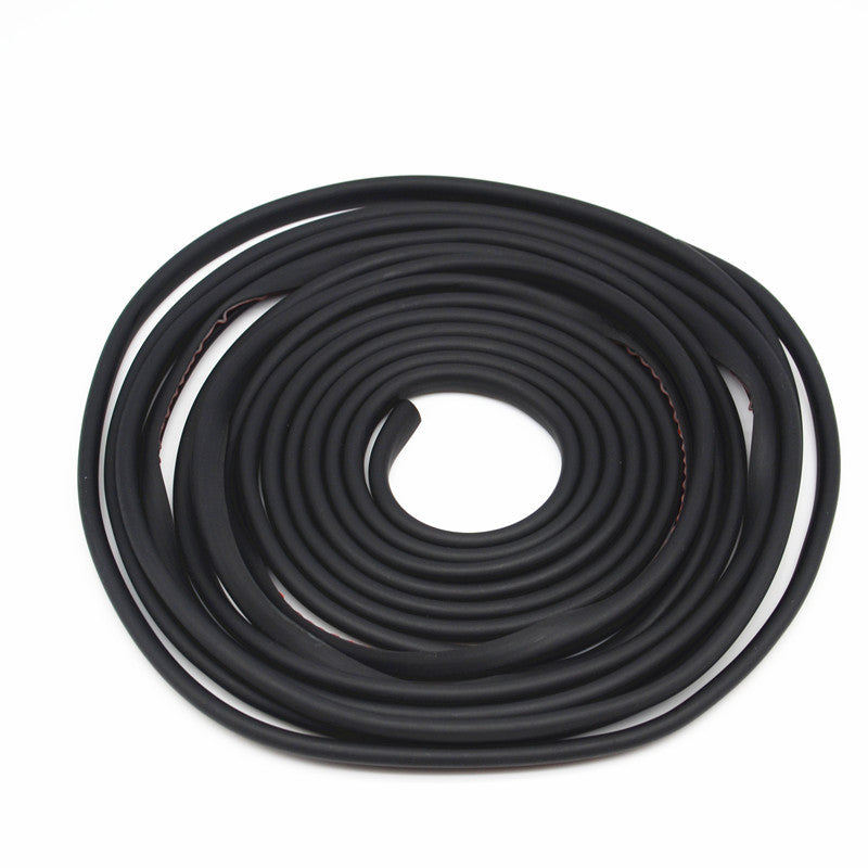 16.5Ft Car Anti-Rub Door Edge Strip Invisible Black Protection Anti-collision