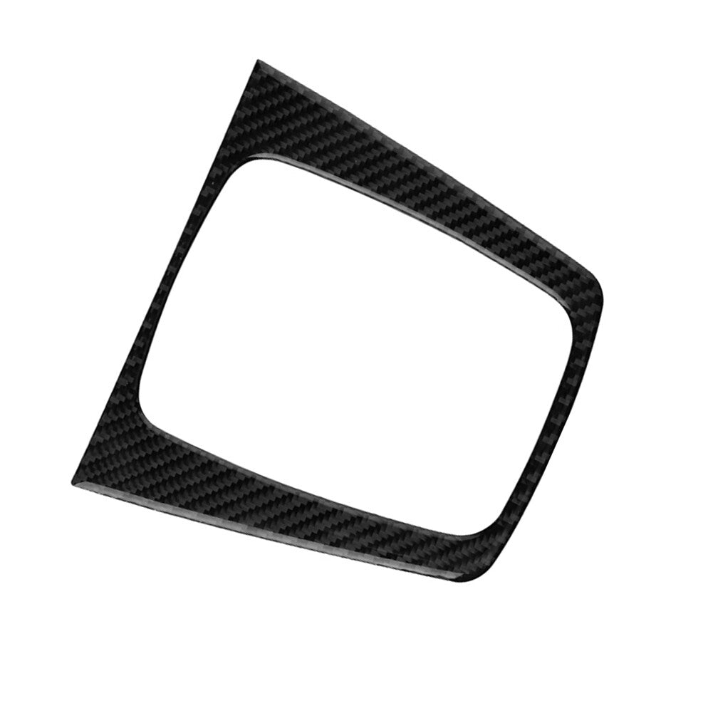 Carbon Fiber Manual Gear Shift Panel Frame Trim Sticker for Audi for A4 S4 2005-2008
