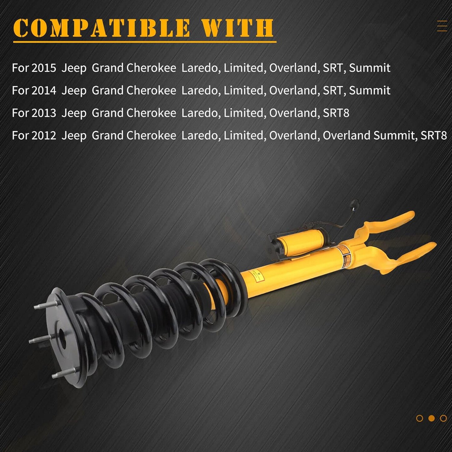 2x Rear Shock Absorber Struts VDC 37126785407 for BMW X5 E70 X6 E71 2007-2014