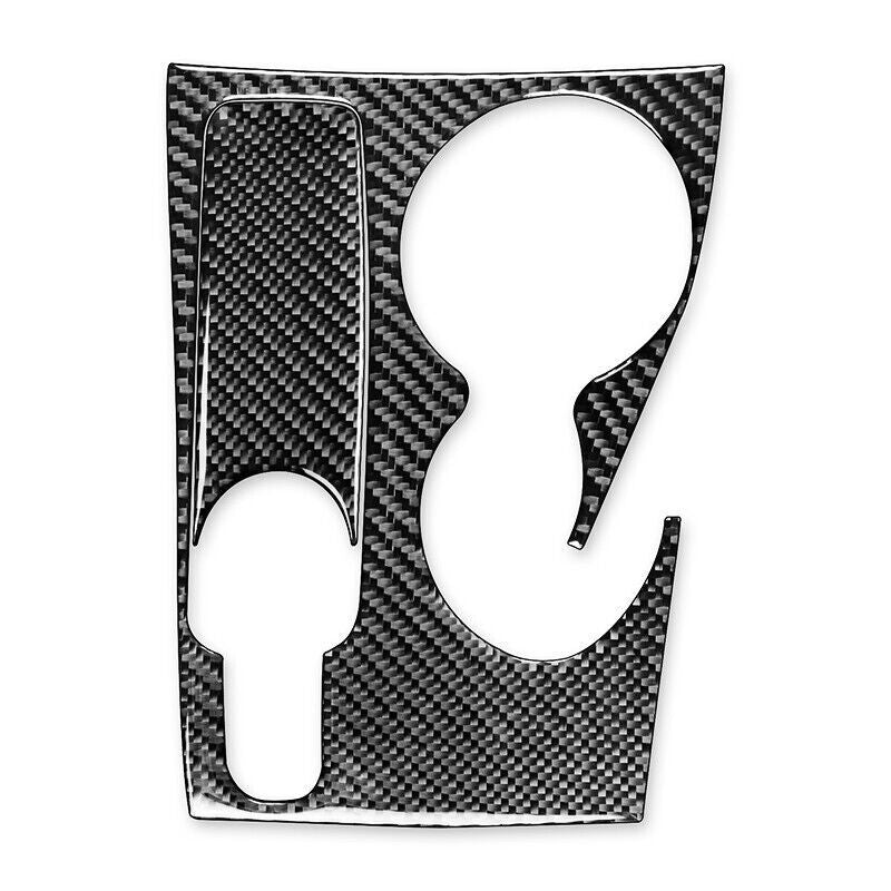 Real Carbon Fiber Car Water Cup Holder Frame Cover Trim for Audi A3 S3 2006-07
