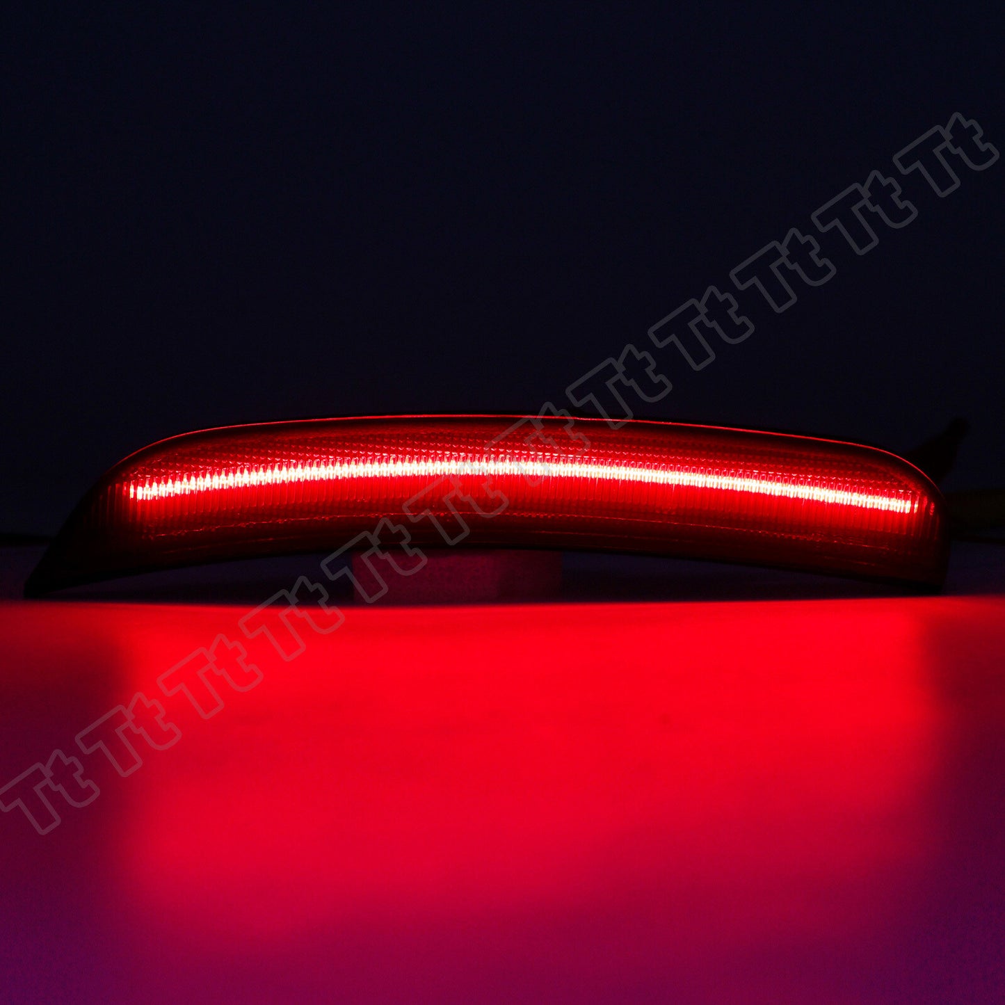 Suitable for 2015-2022 for Dodge Charger Smoked Lens LED Rear Red Side Marker Light 2-Piece Set