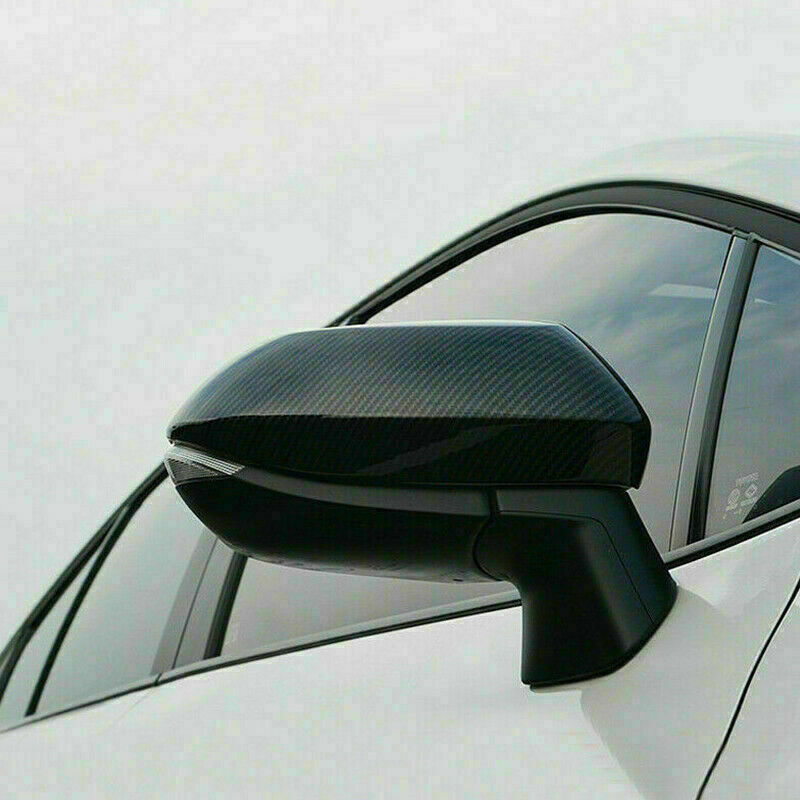 for Toyota for Corolla 2019-2023 Carbon Fiber ABS Side Rearview Mirror Cover Trims