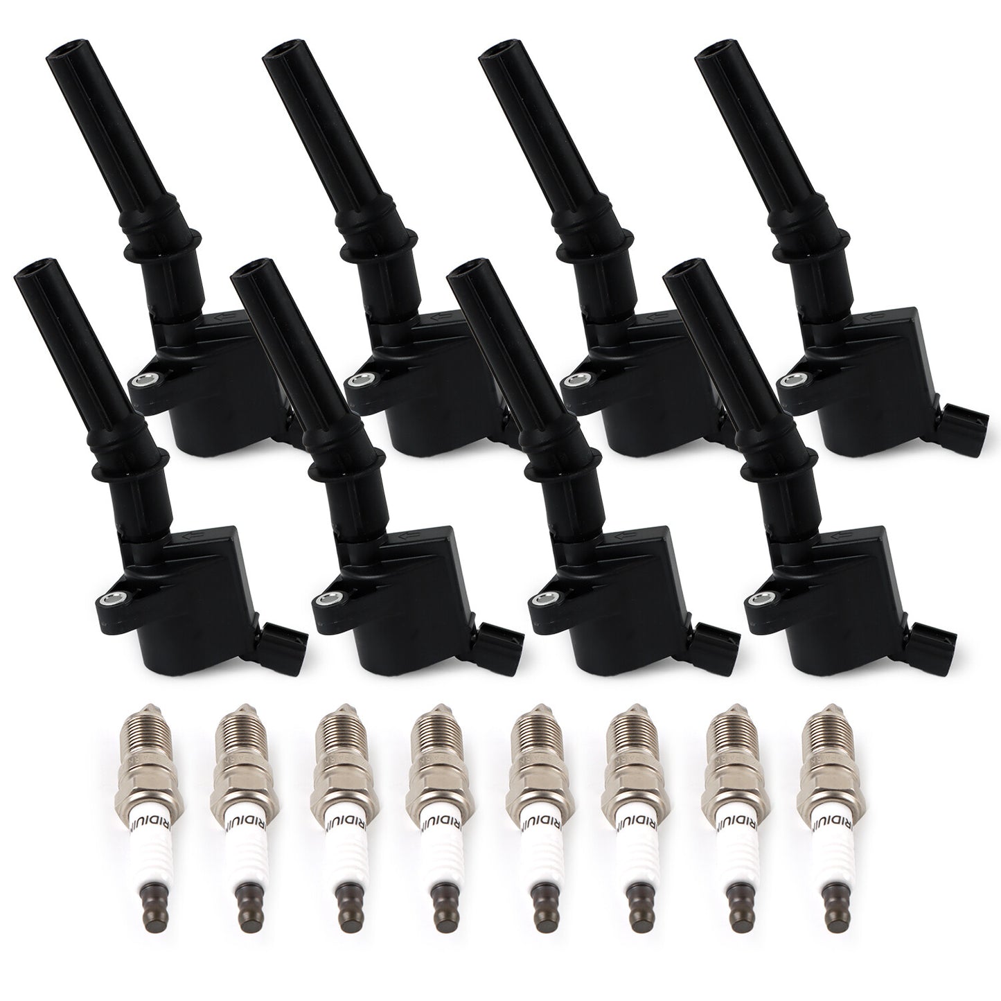 8 Ignition Coil 8 Iridium Spark Plug for Ford F150 5.4L 4.6L 6.8L FD503 SP413