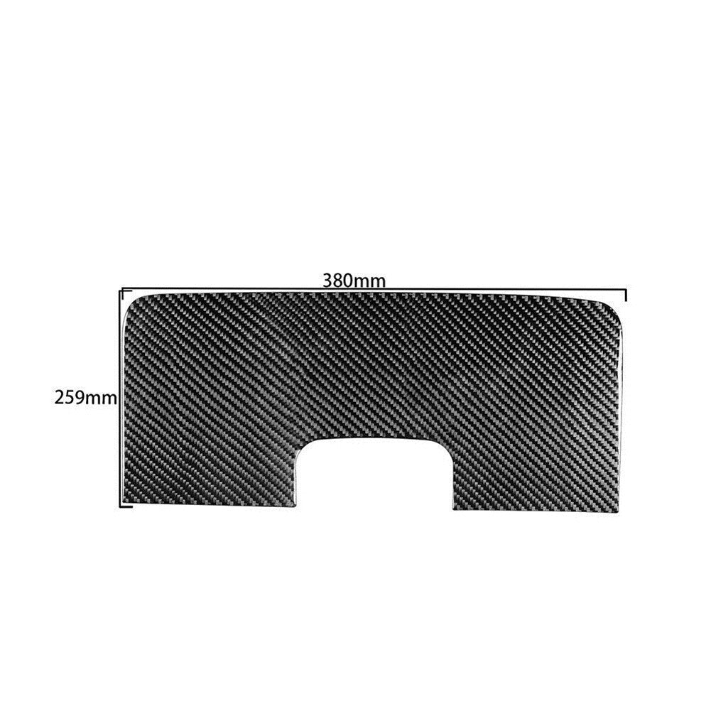 Carbon Fiber Upper Glove Box Trim Cover Trim For Silverado for GMC for SIERRA 2014-2018