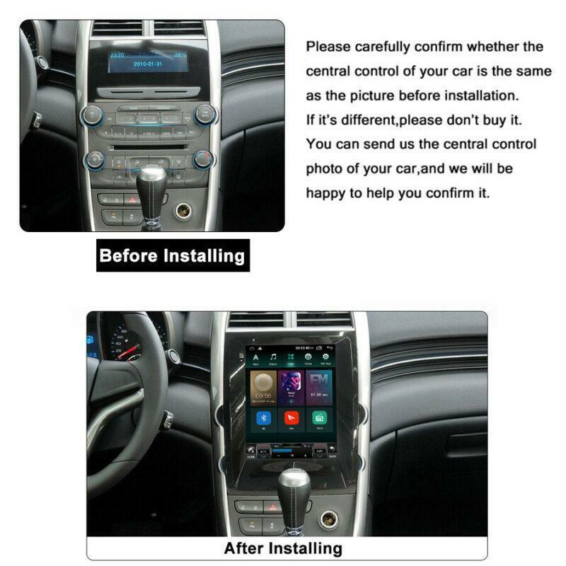 For 13-15 for Chevy Malibu 9.7 Android 9.0 Stereo Radio GPS Head Unit FM Wifi 2+32G